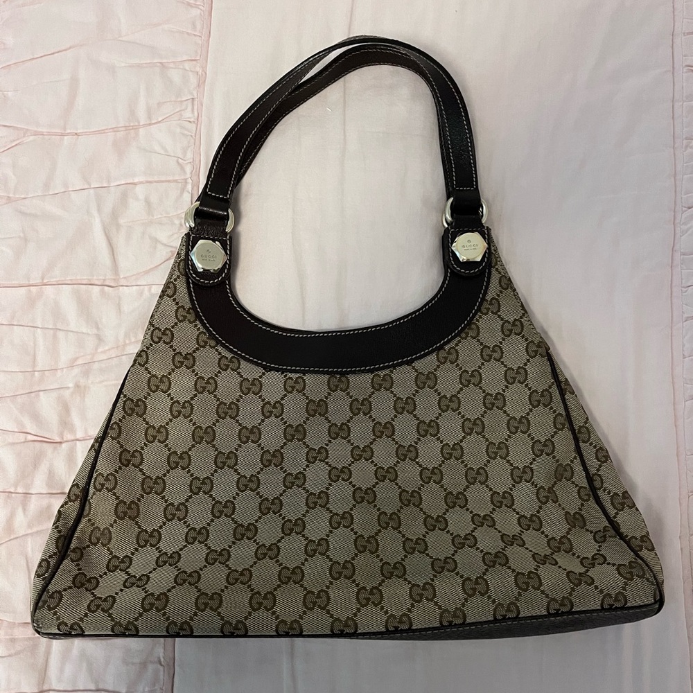 Authentic Gucci Monogram Hobo